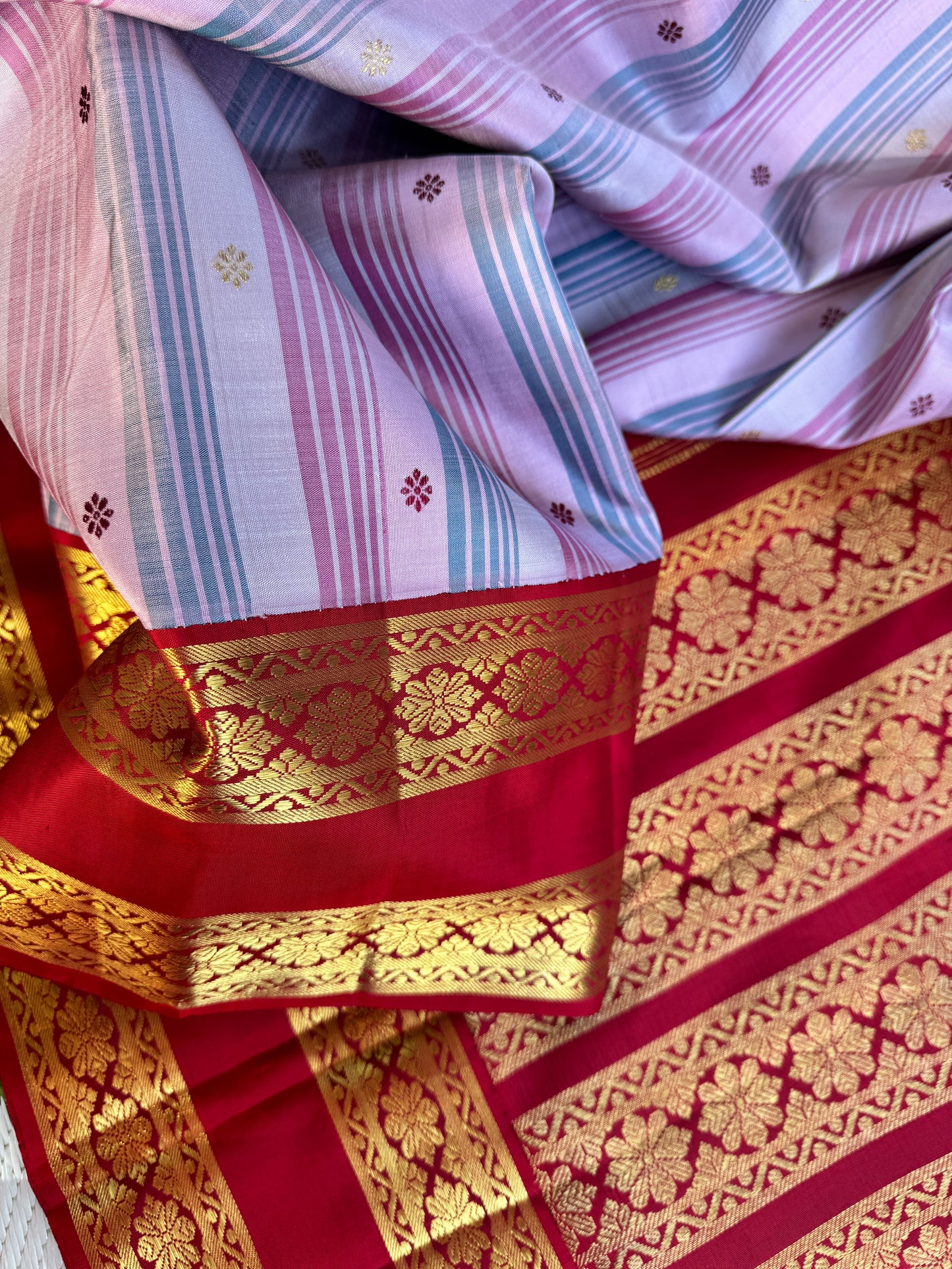 Vintage Korvai Kanjivaram Silk - MYTHILI