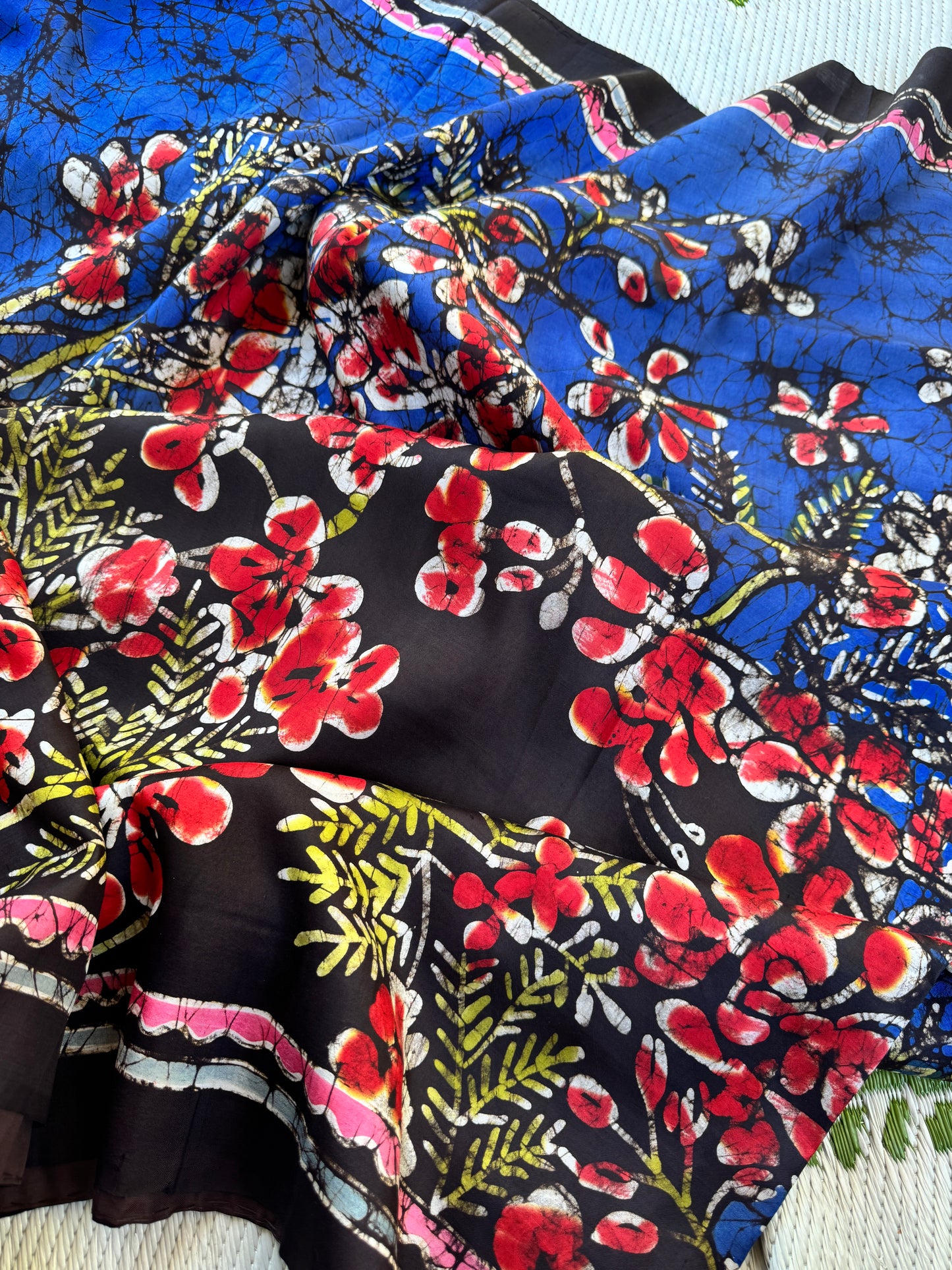 Batik on Mulberry Silk