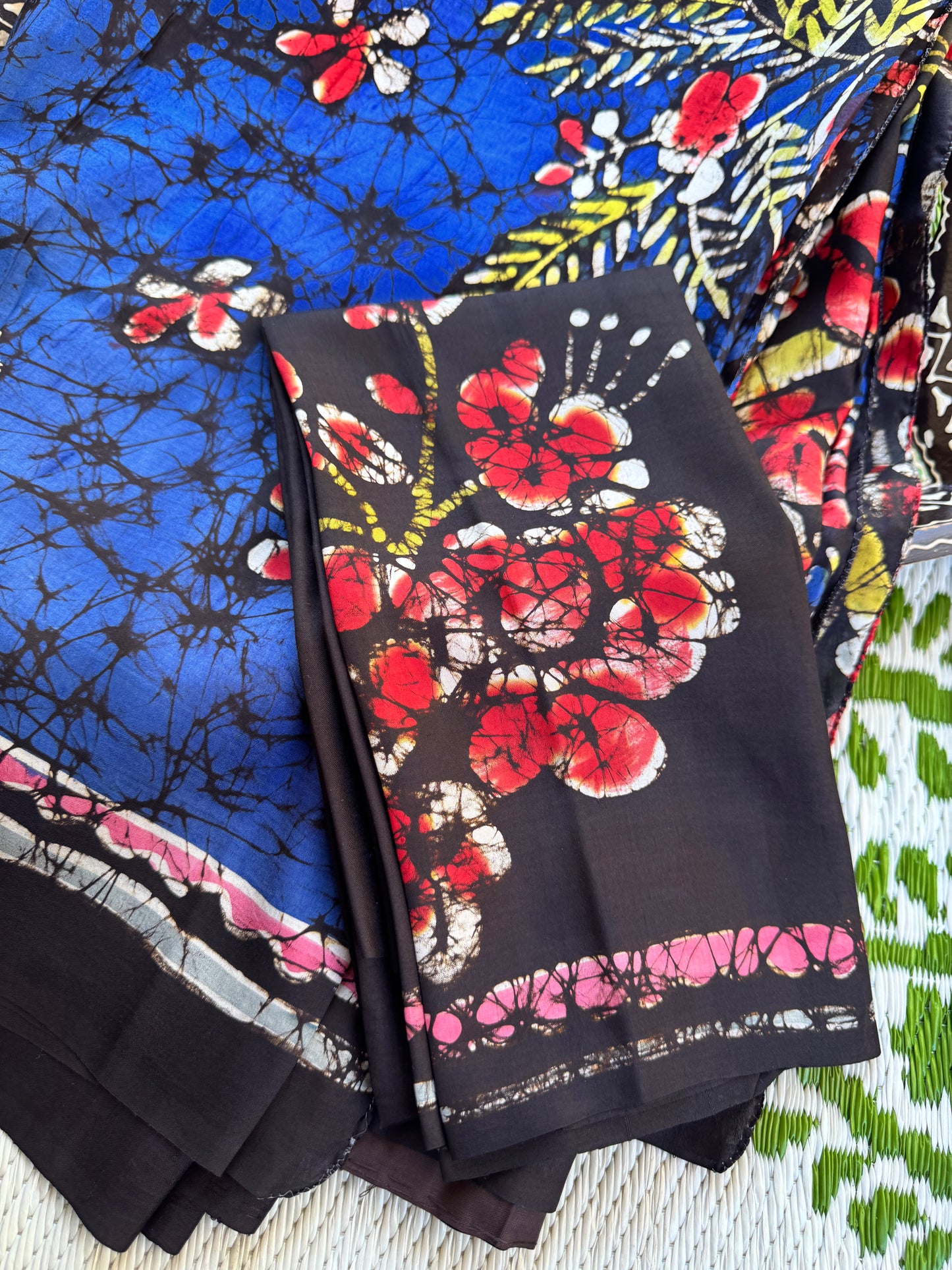 Batik on Mulberry Silk