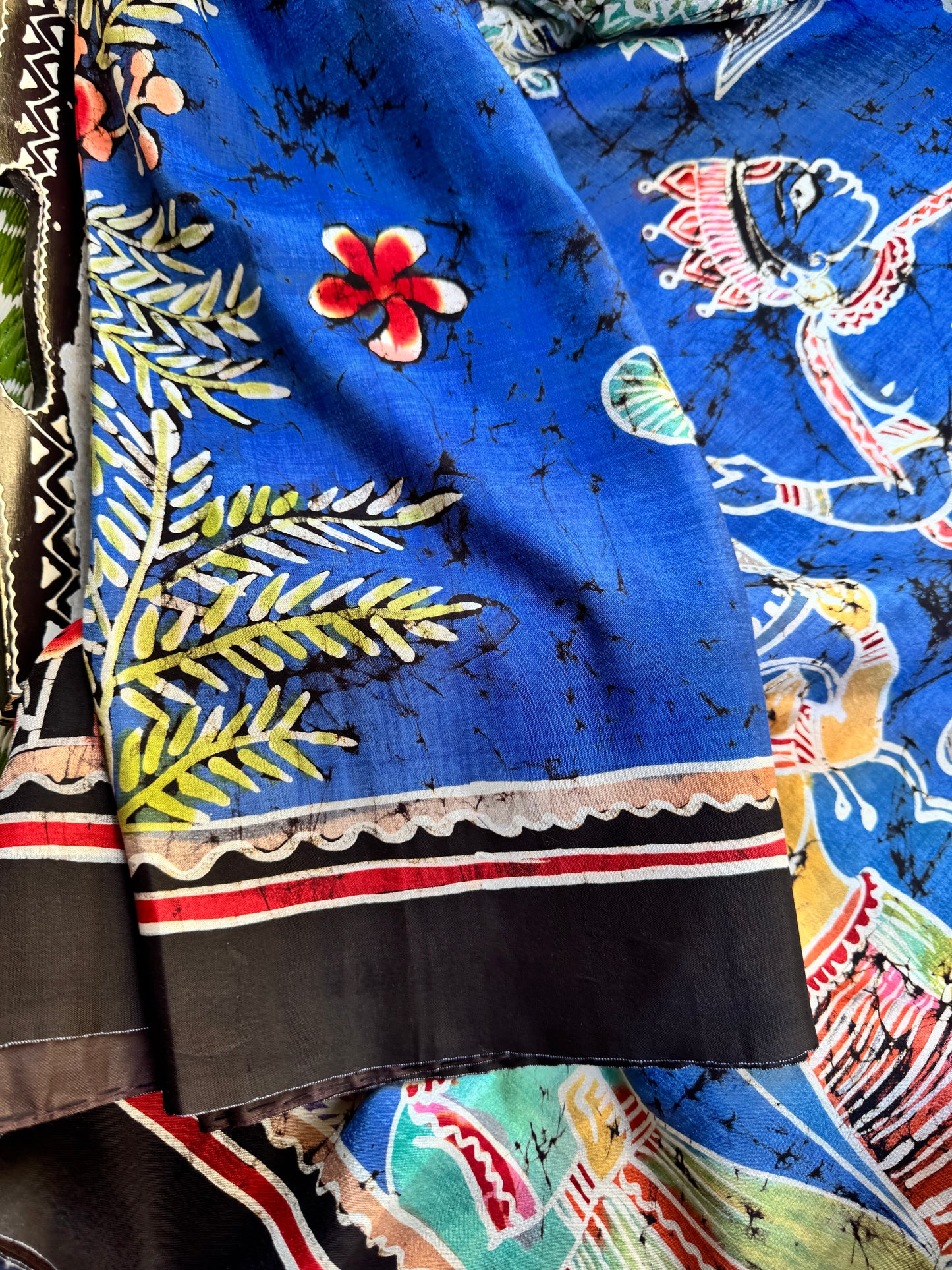 Batik on Mulberry Silk