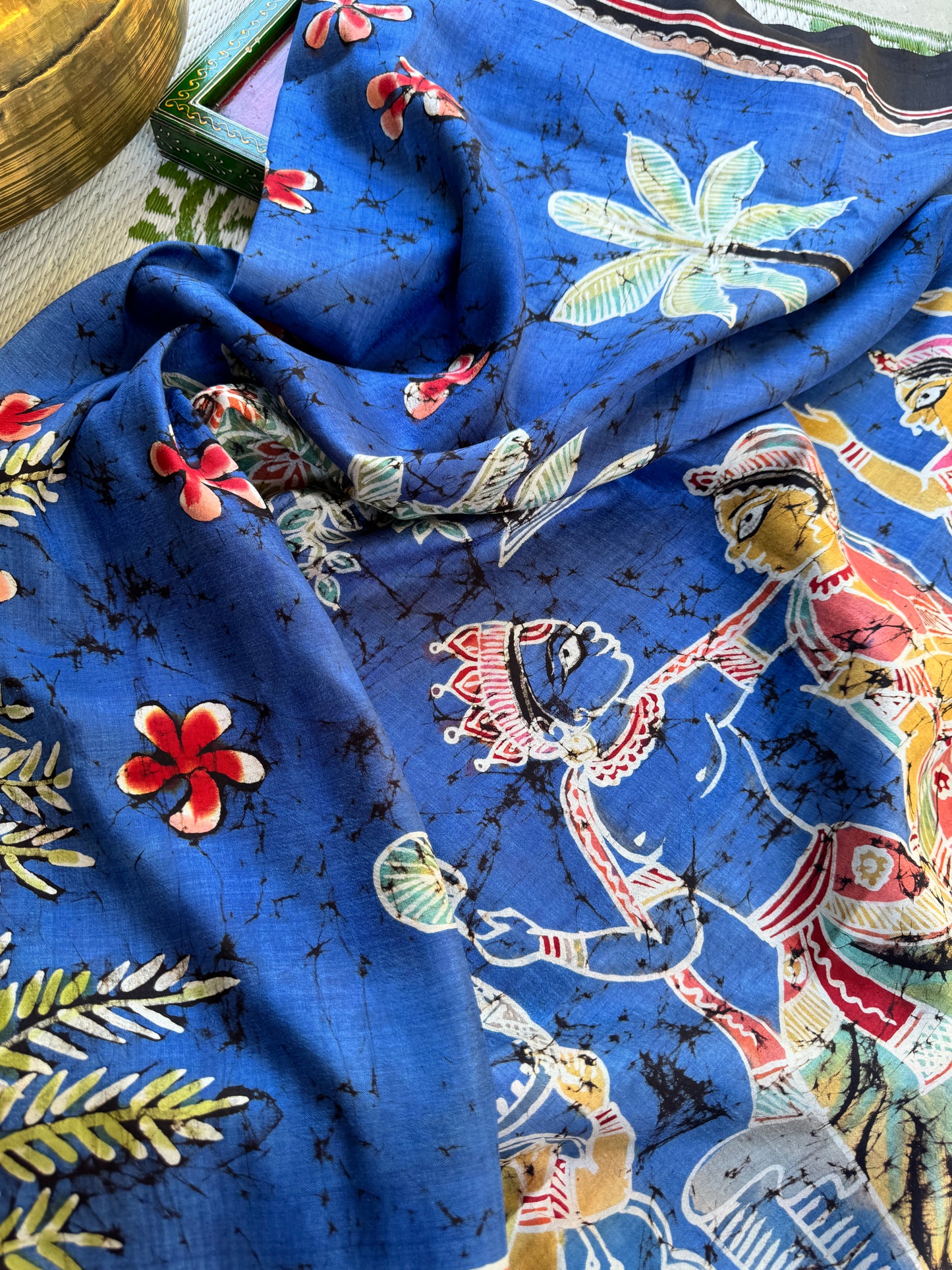 Batik on Mulberry Silk