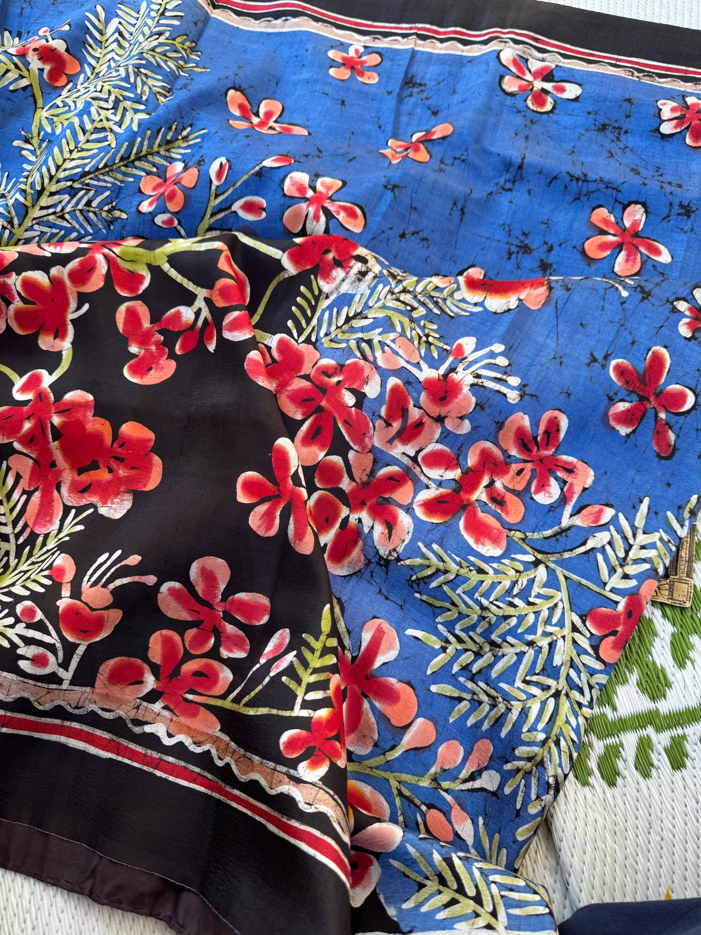 Batik on Mulberry Silk