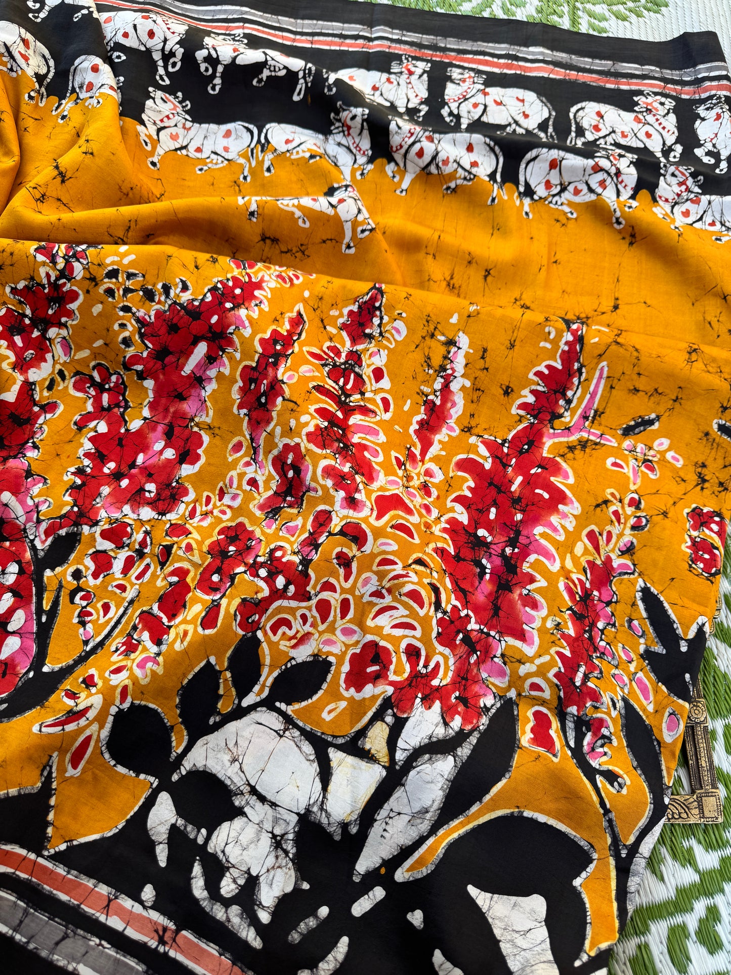 Batik on Mulberry Silk
