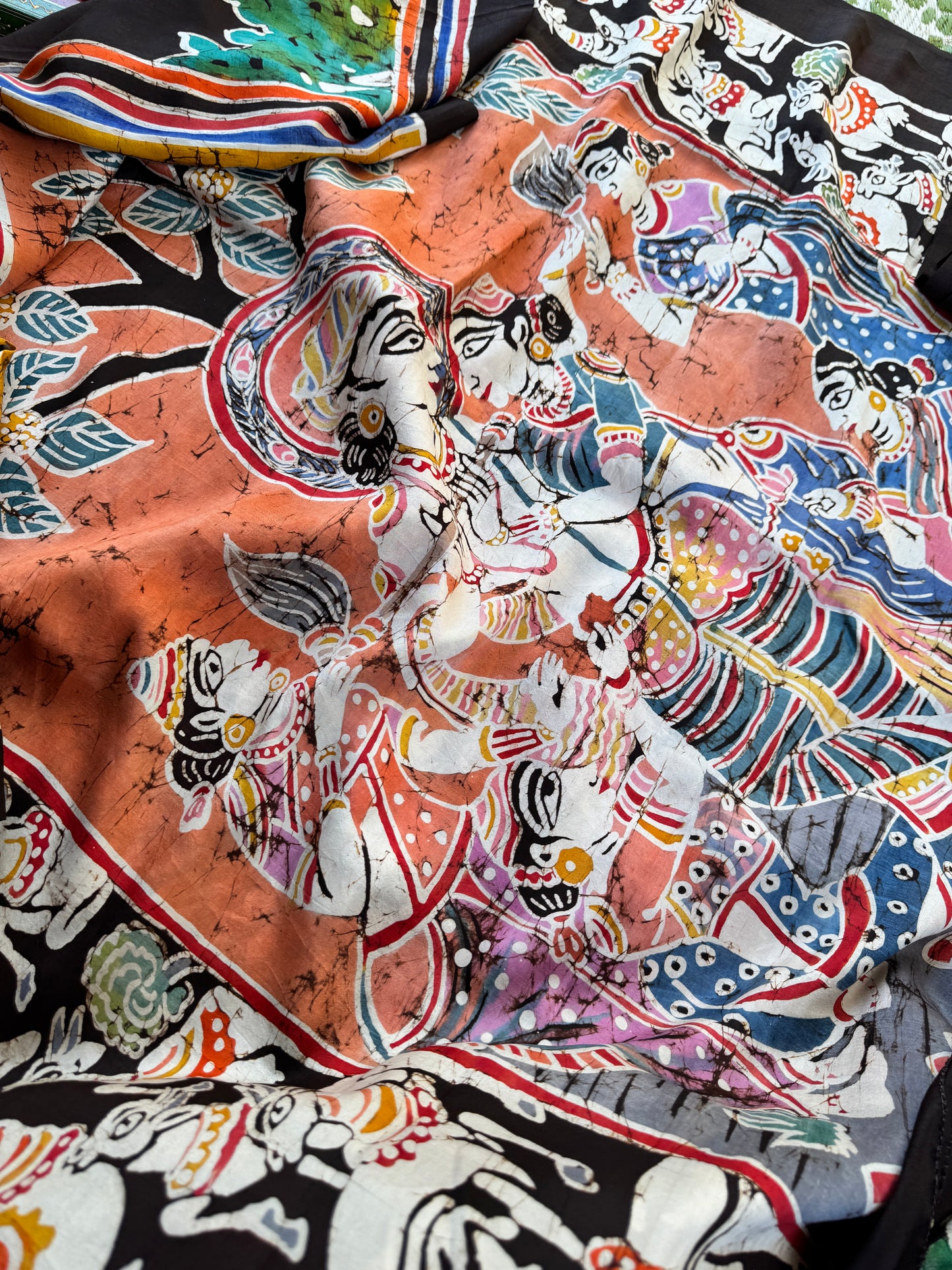 Batik on Mulberry Silk