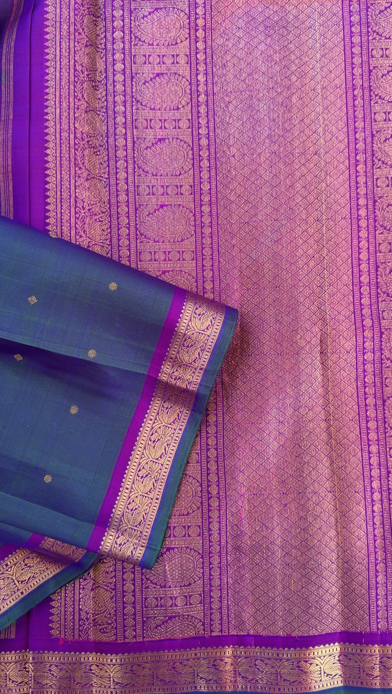 Shot blue  & Purple  - Swara