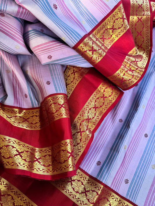 Vintage Korvai Kanjivaram Silk - MYTHILI