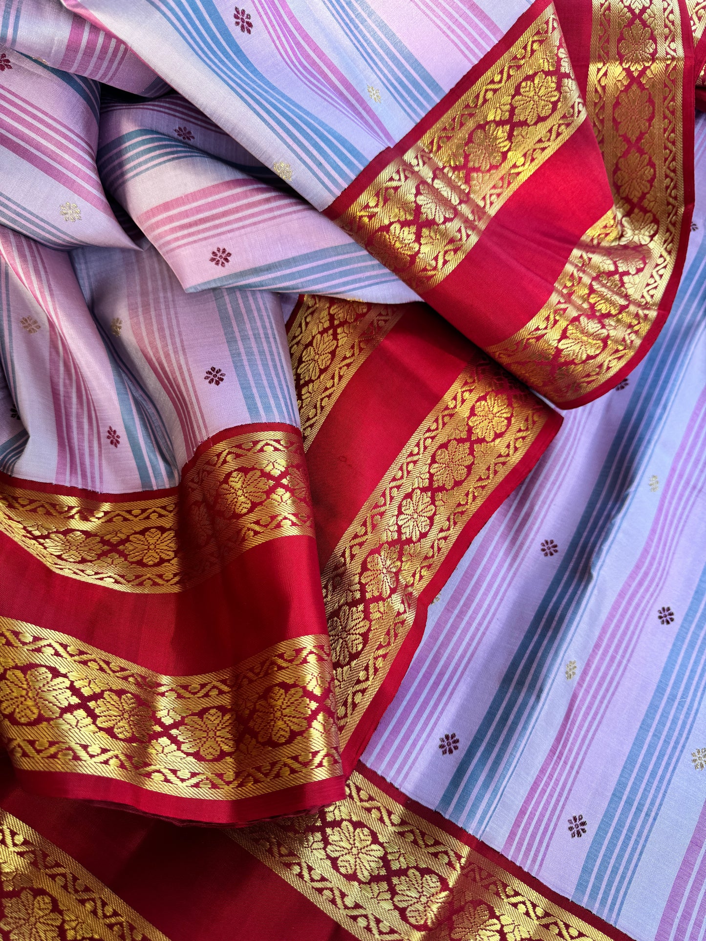 Vintage Korvai Kanjivaram Silk - MYTHILI