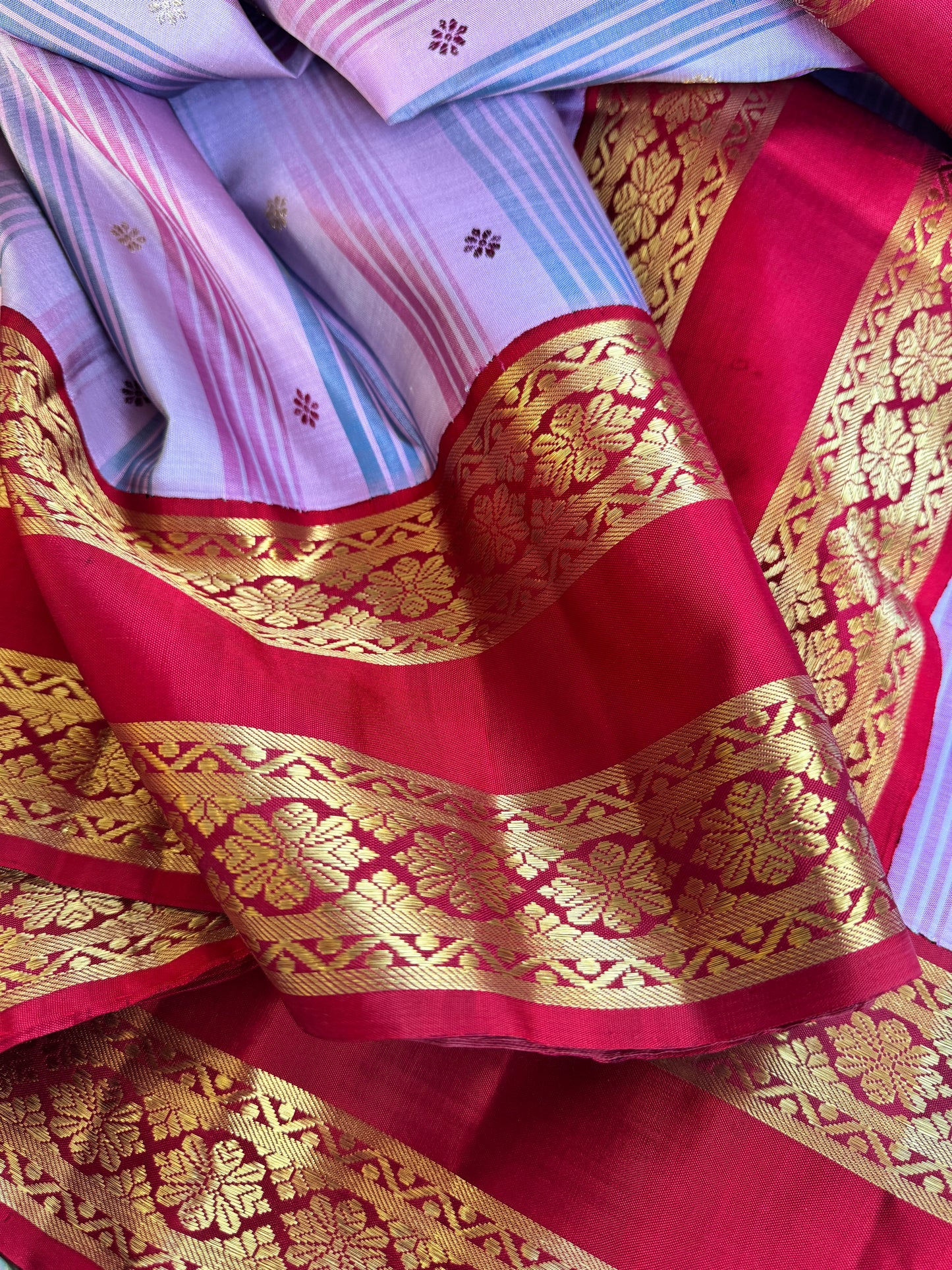 Vintage Korvai Kanjivaram Silk - MYTHILI