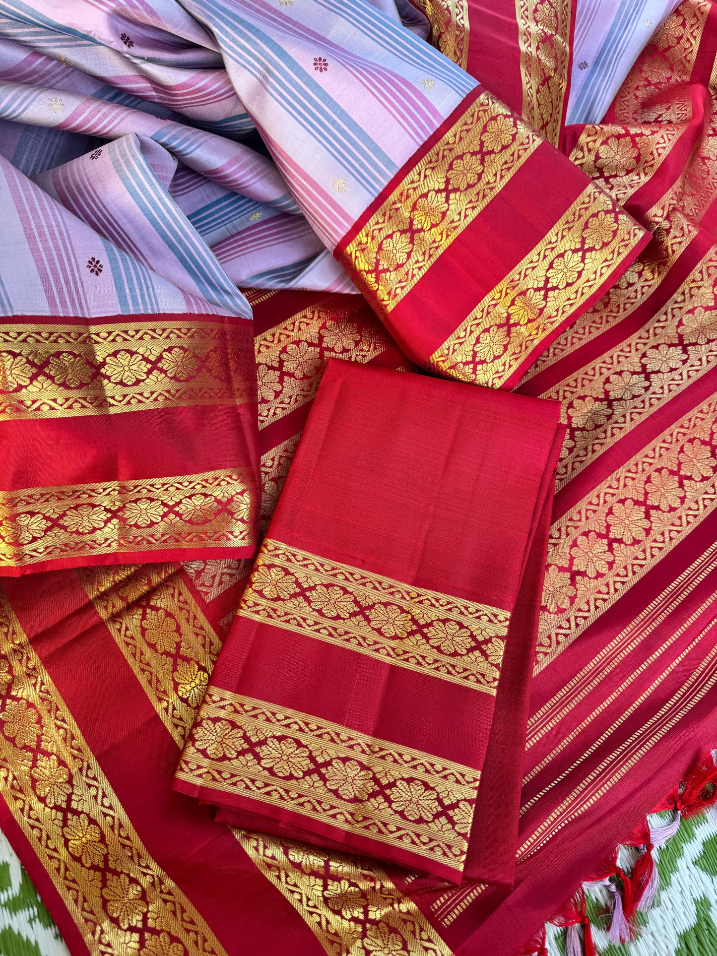 Vintage Korvai Kanjivaram Silk - MYTHILI