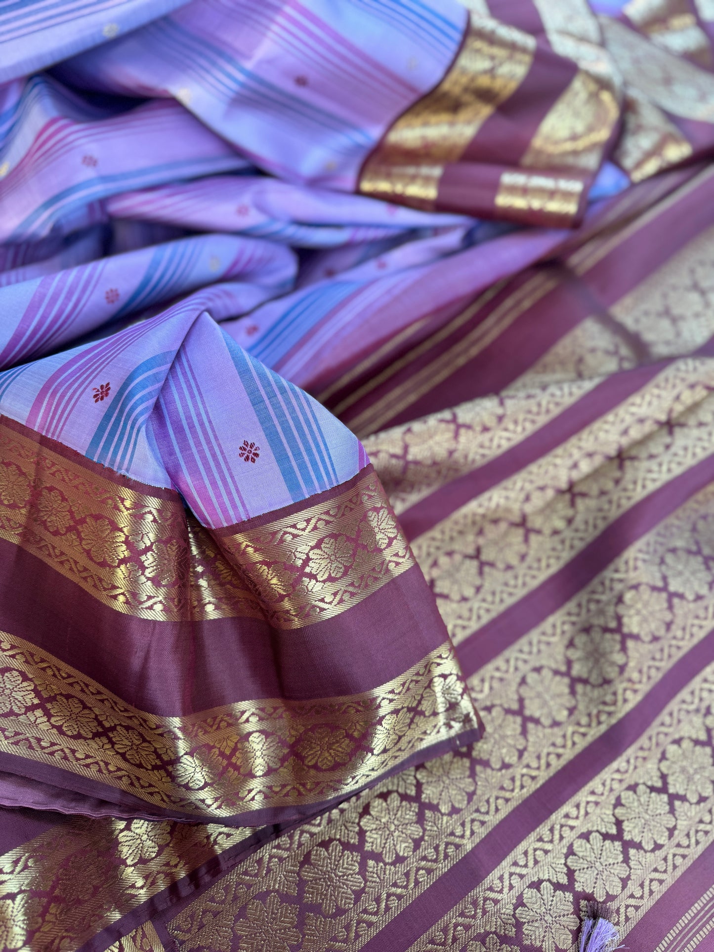 Vintage Korvai Kanjivaram Silk - MYTHILI