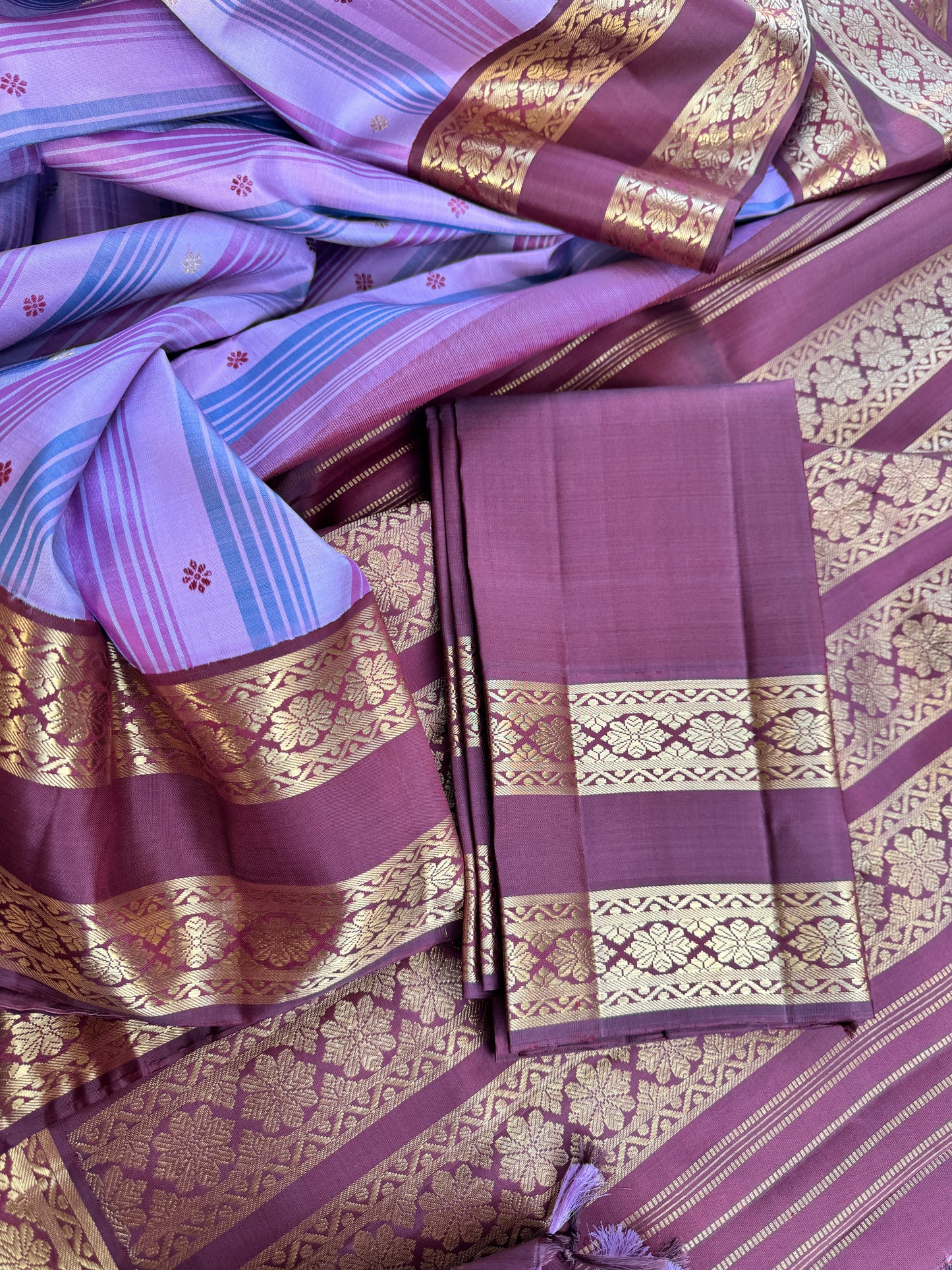 Vintage Korvai Kanjivaram Silk - MYTHILI