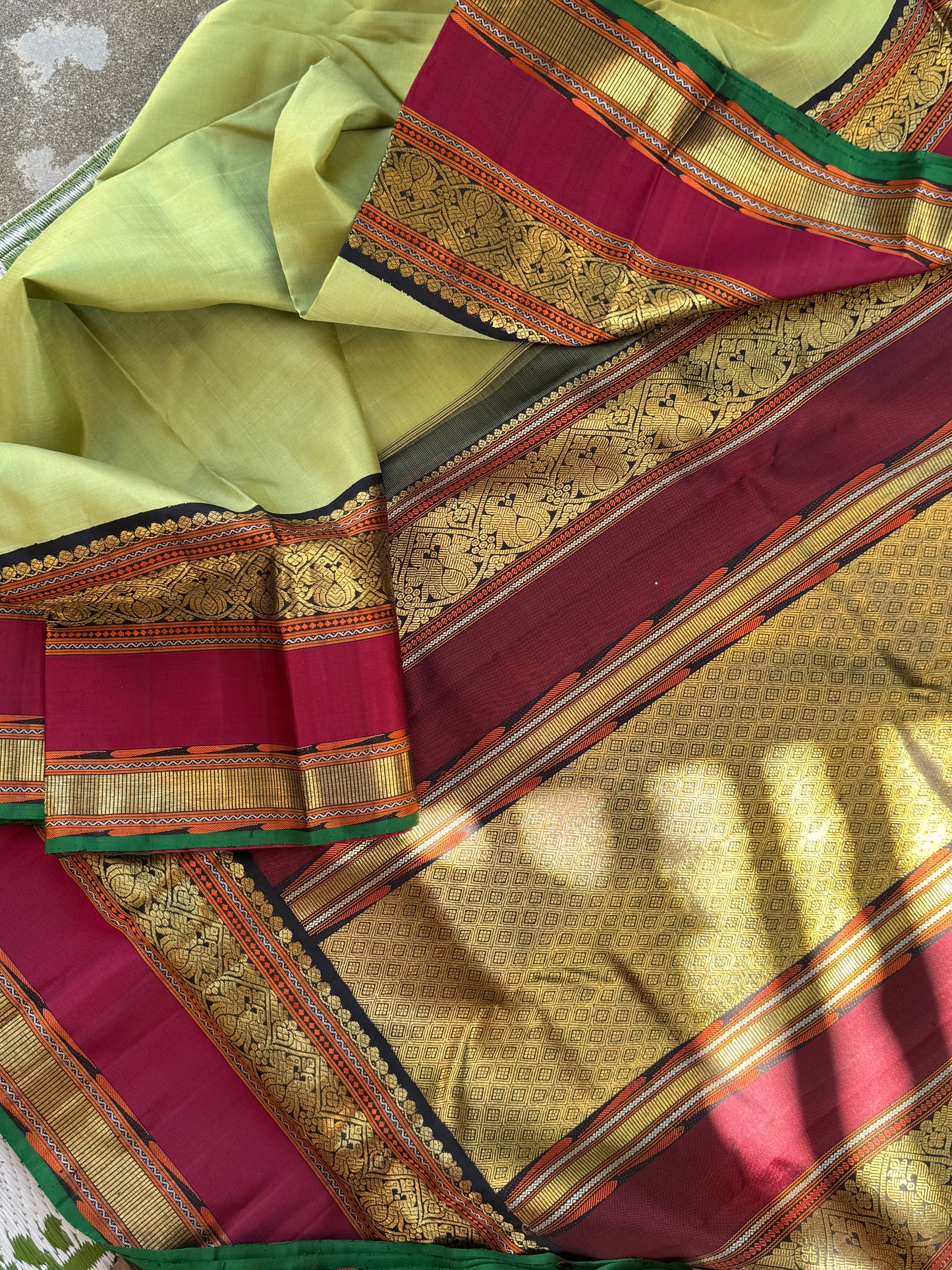 Master Weaver Woven  - Mythili Kanjivaram silk