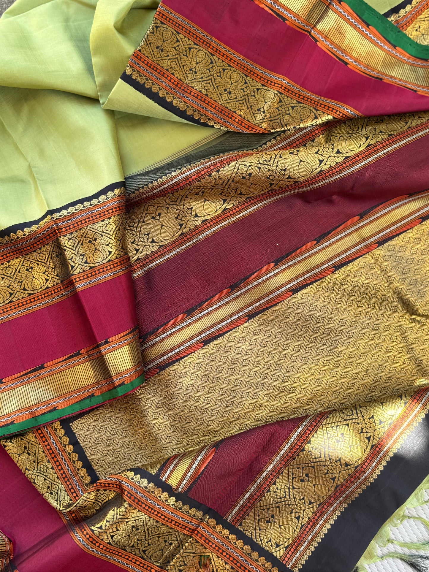 Master Weaver Woven  - Mythili Kanjivaram silk