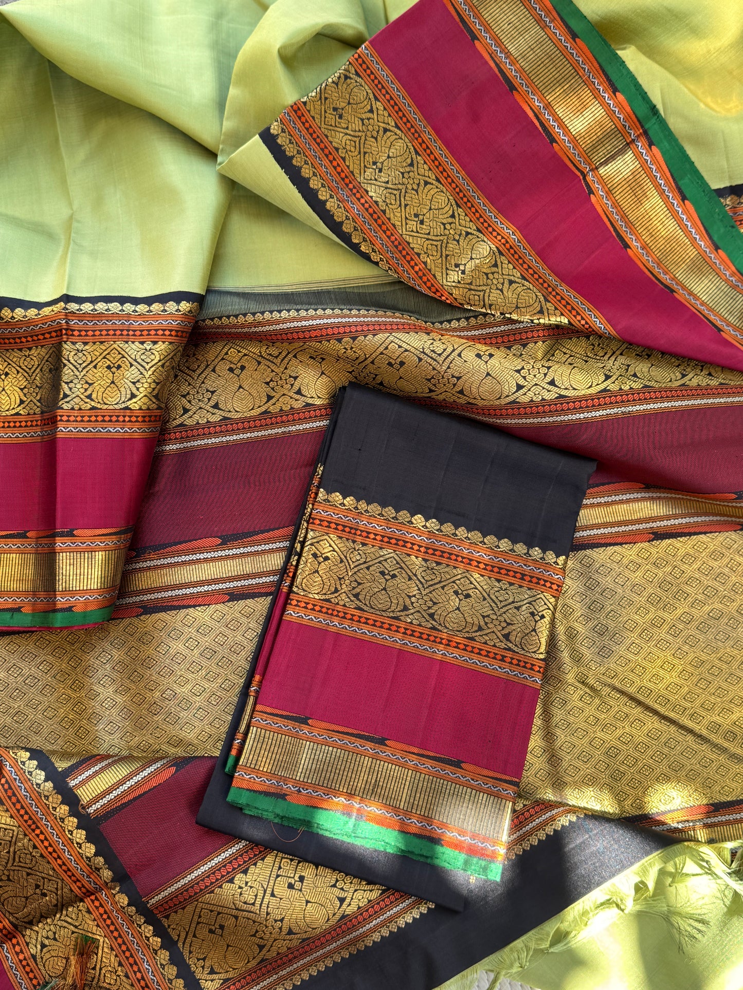 Master Weaver Woven  - Mythili Kanjivaram silk