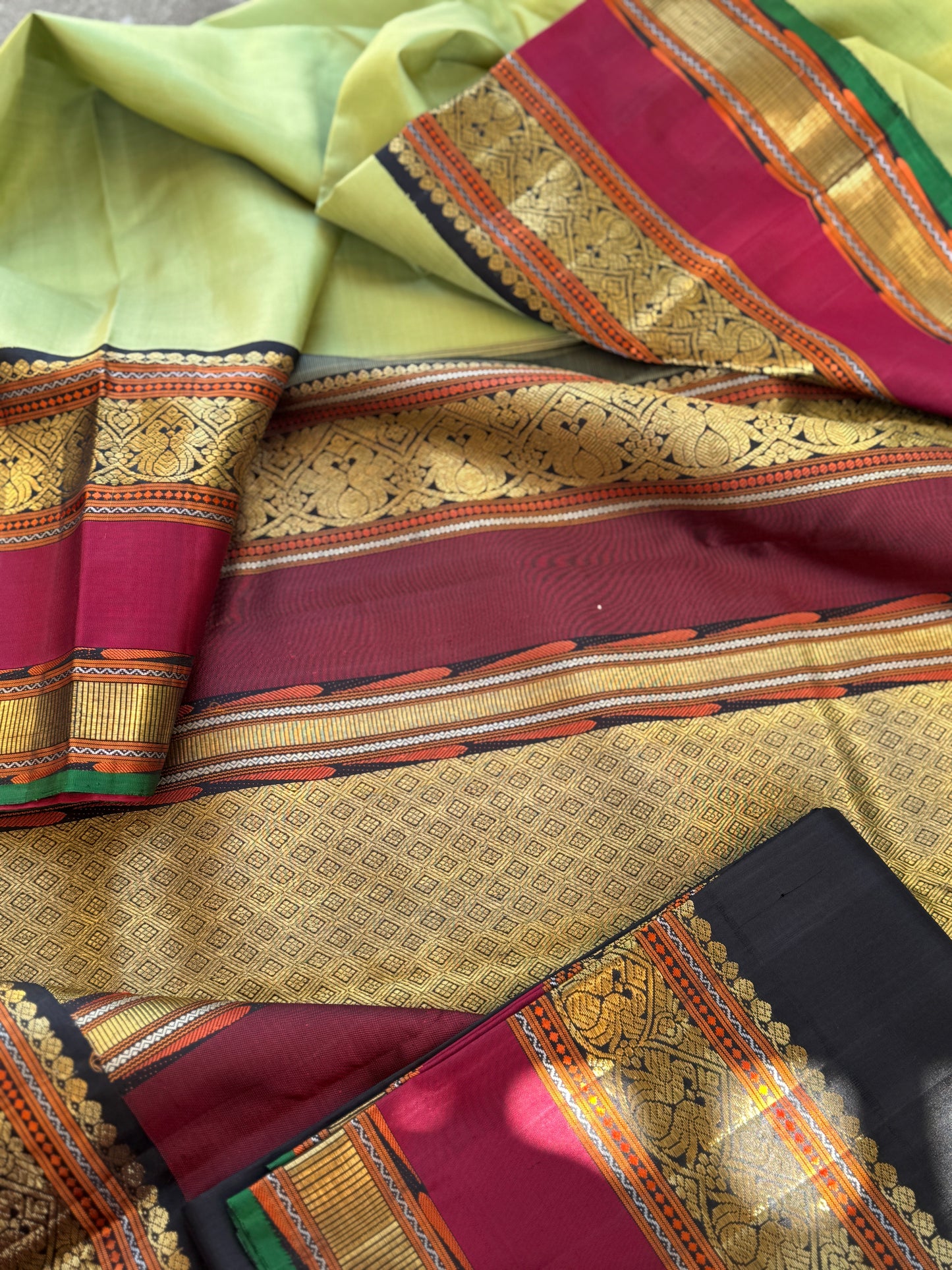 Master Weaver Woven  - Mythili Kanjivaram silk