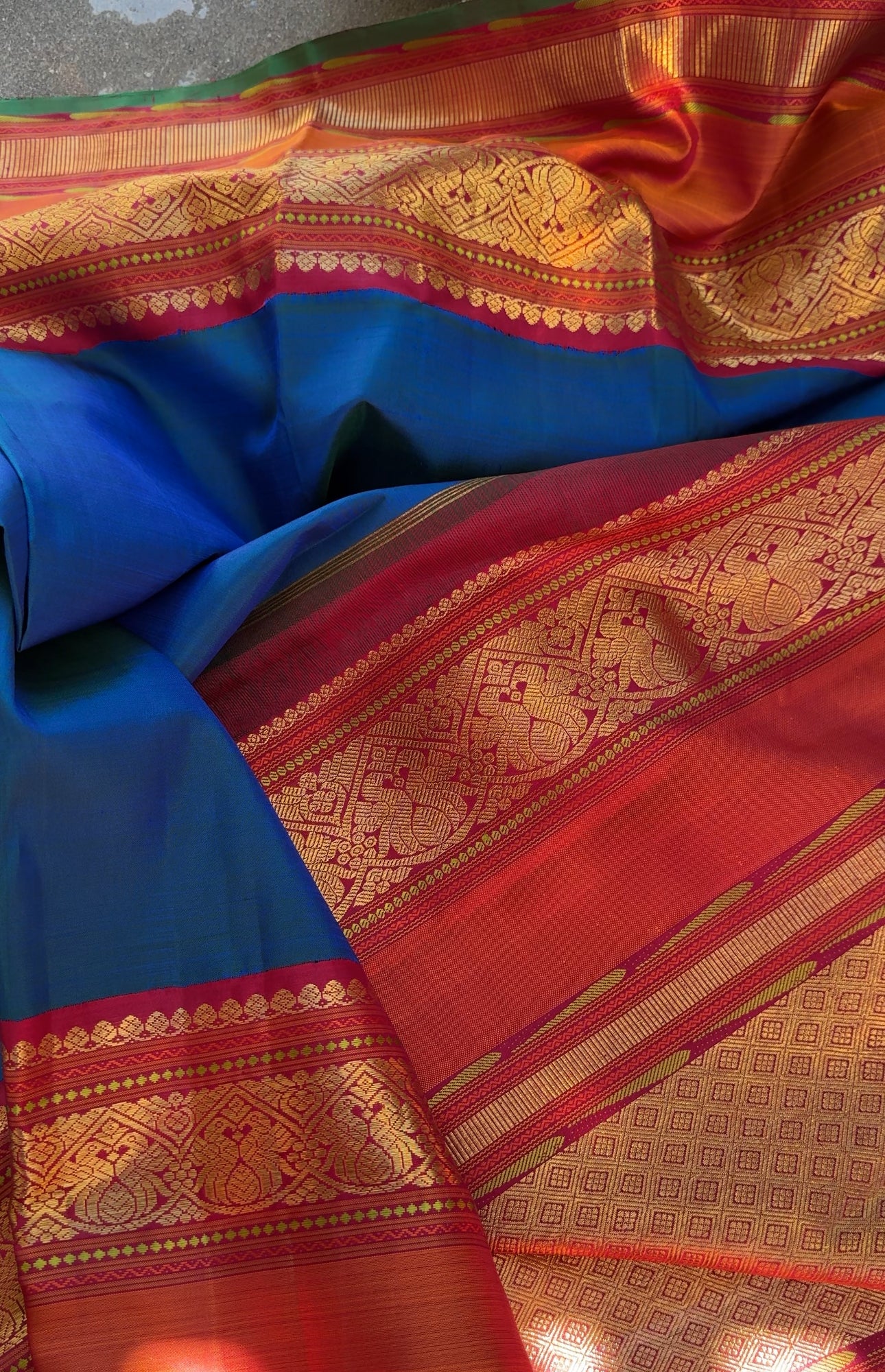 Master Weaver Woven  - Mythili Kanjivaram silk