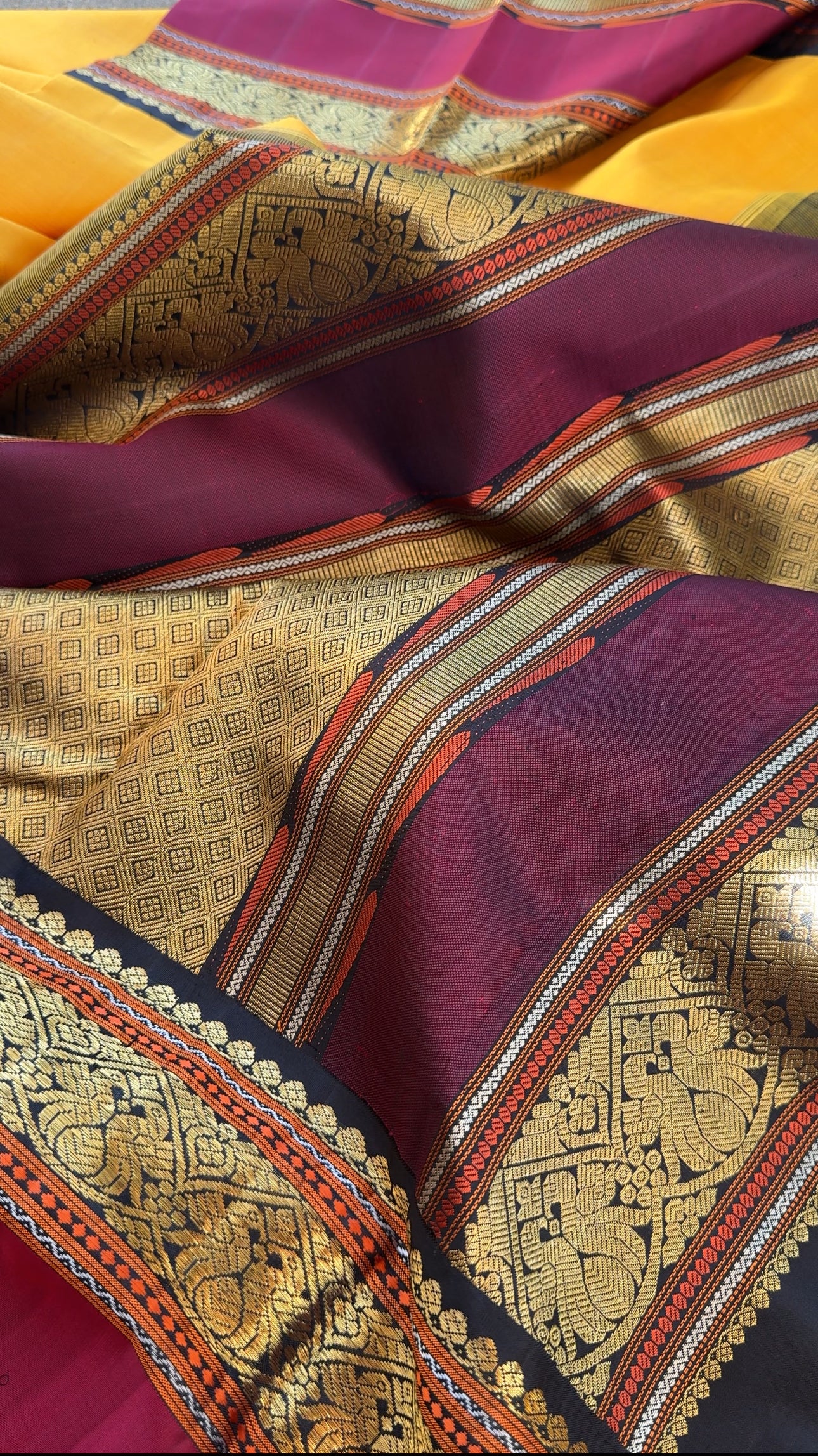 Master Weaver Woven  - Mythili Kanjivaram silk