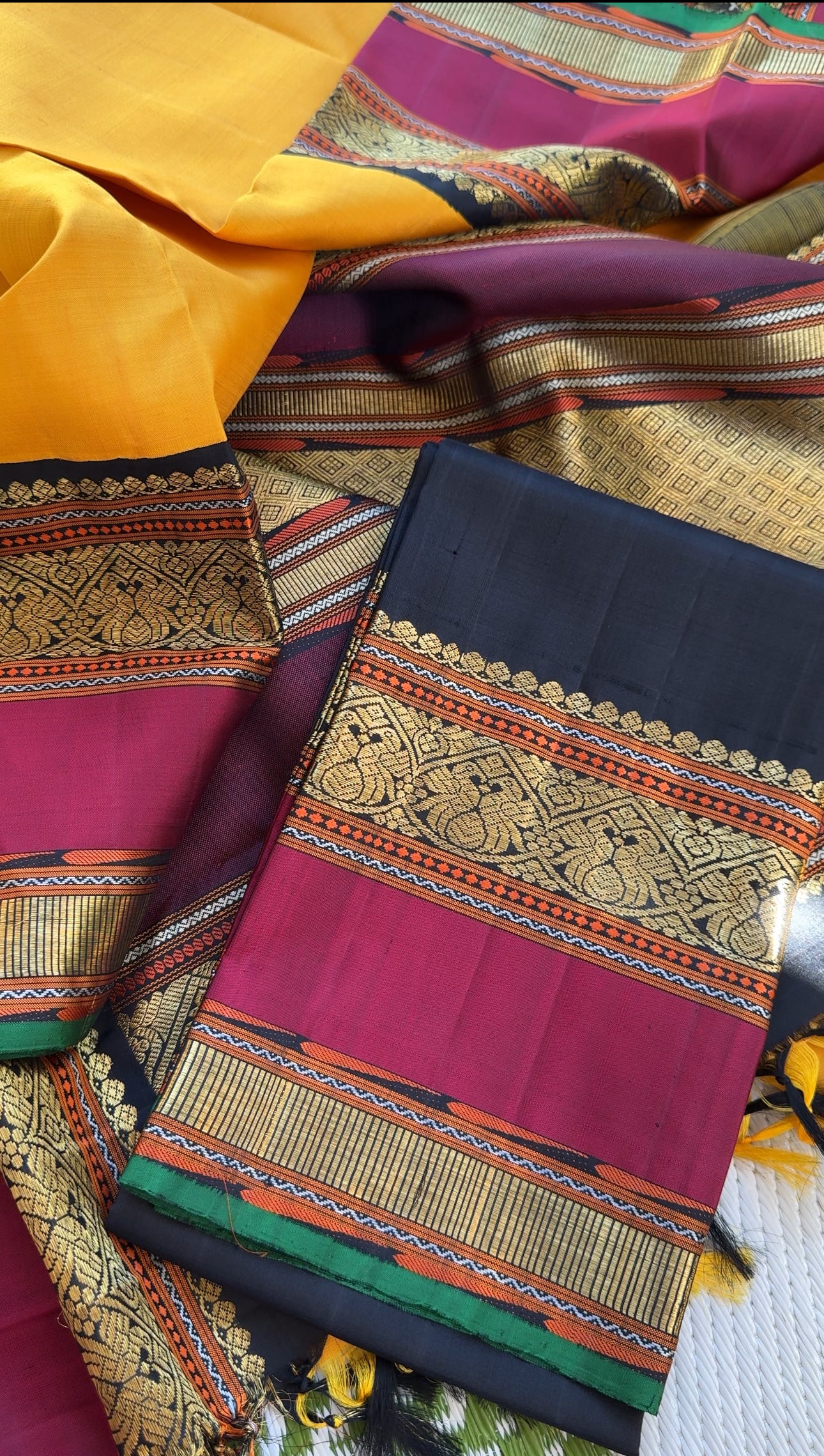 Master Weaver Woven  - Mythili Kanjivaram silk