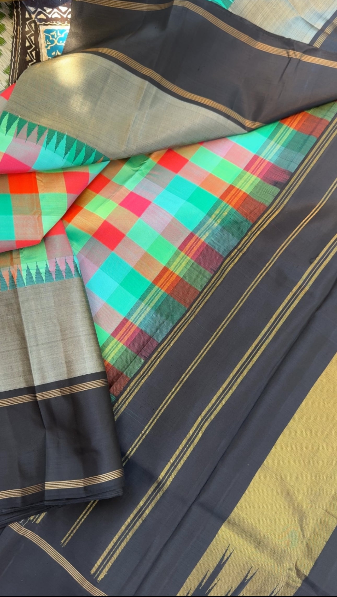 Paalum Pazhamum Kattam - Daily Wear Kanjivaram