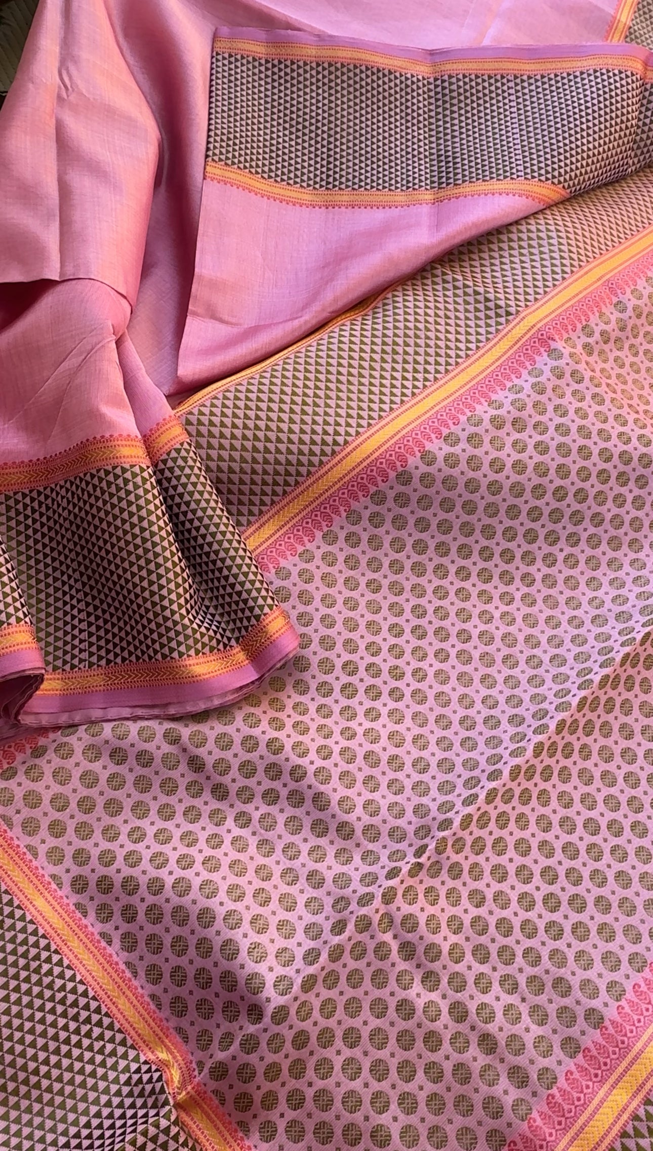 No Zari Kanjivaram silk - KORA KANJIVARAM