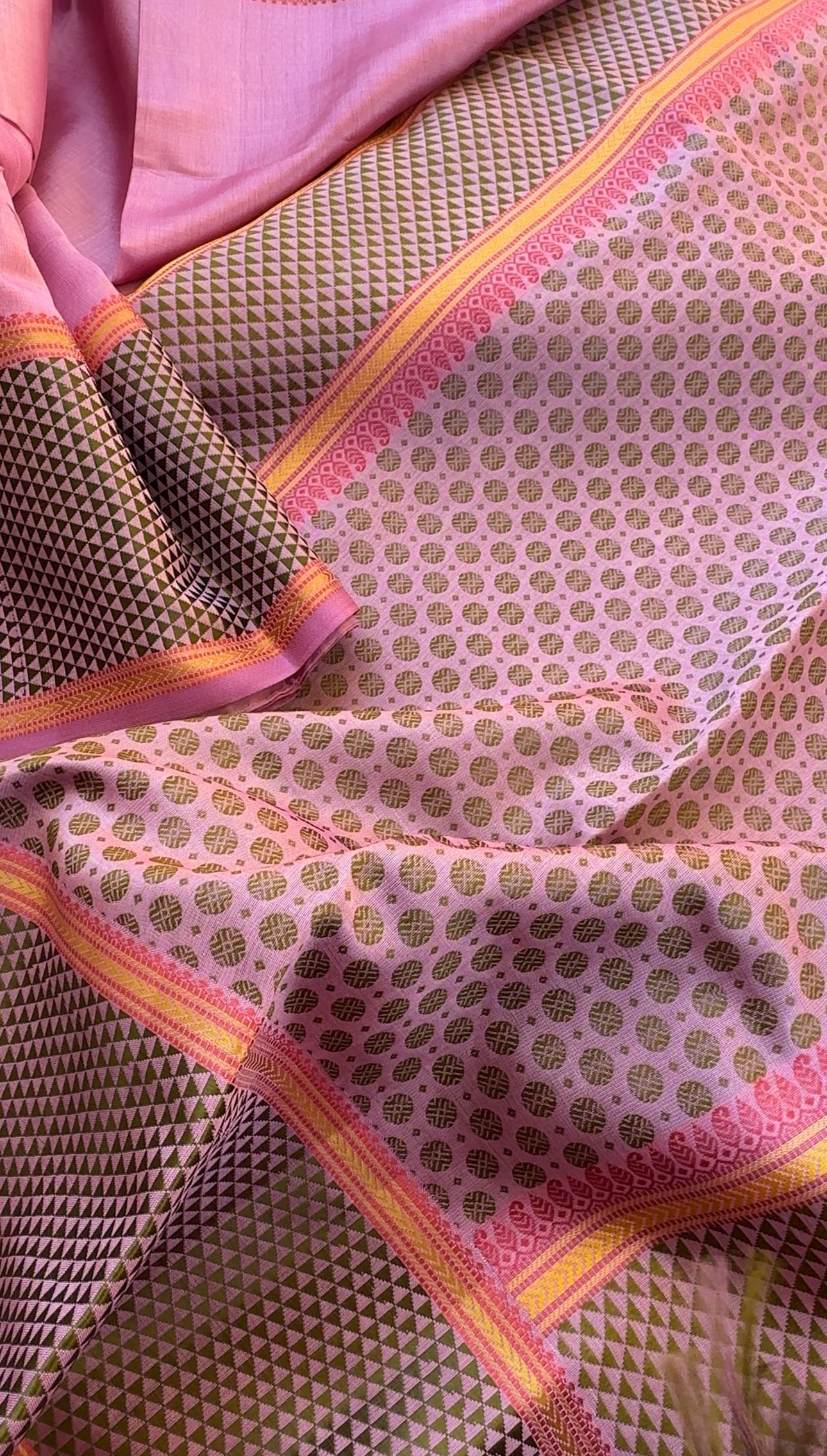 No Zari Kanjivaram silk - KORA KANJIVARAM