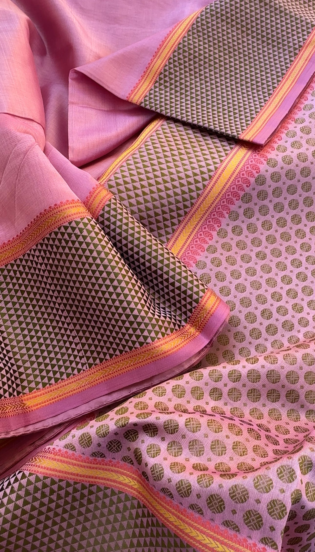 No Zari Kanjivaram silk - KORA KANJIVARAM