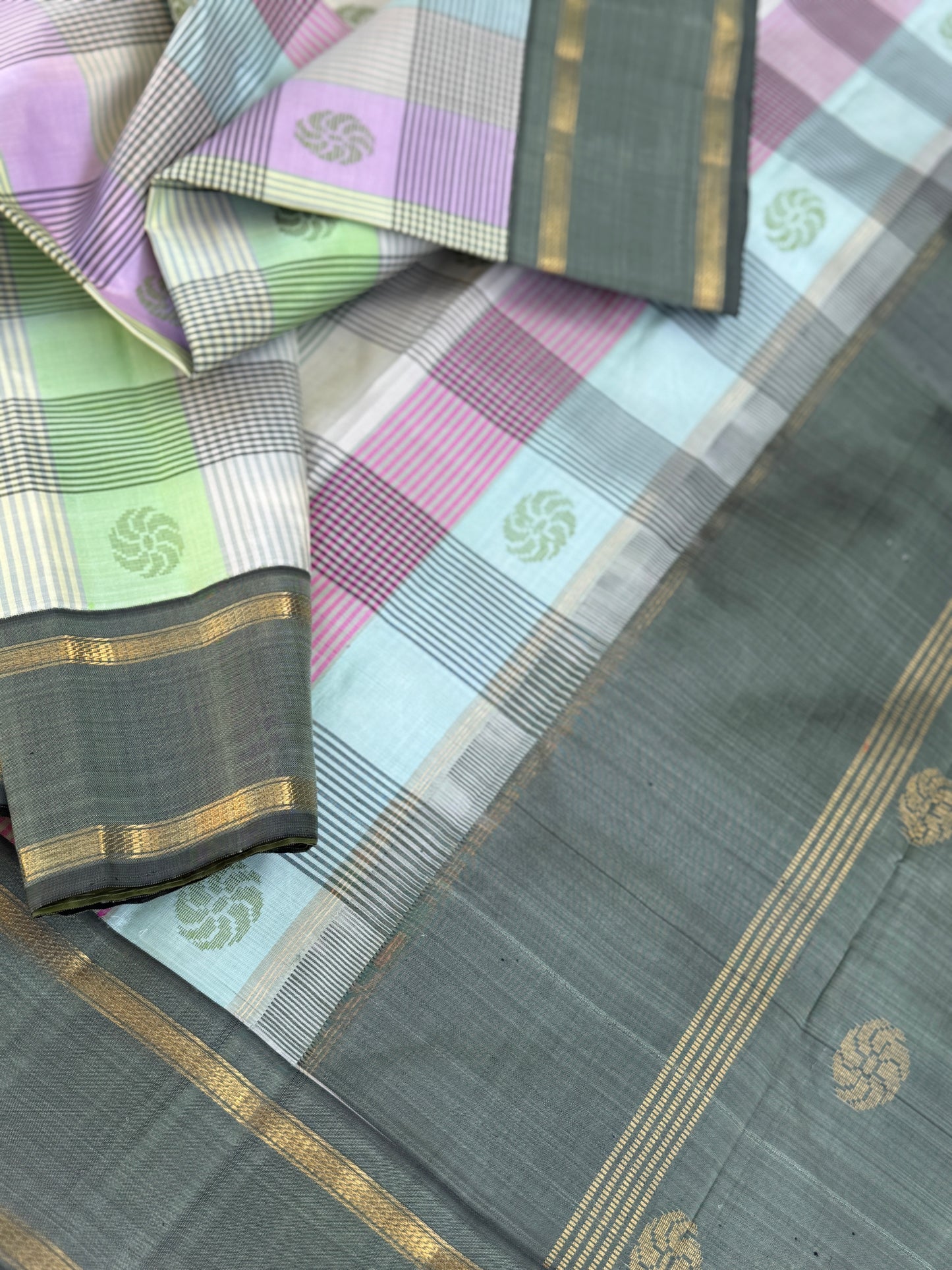 Pastel checks  - A Vintage revival