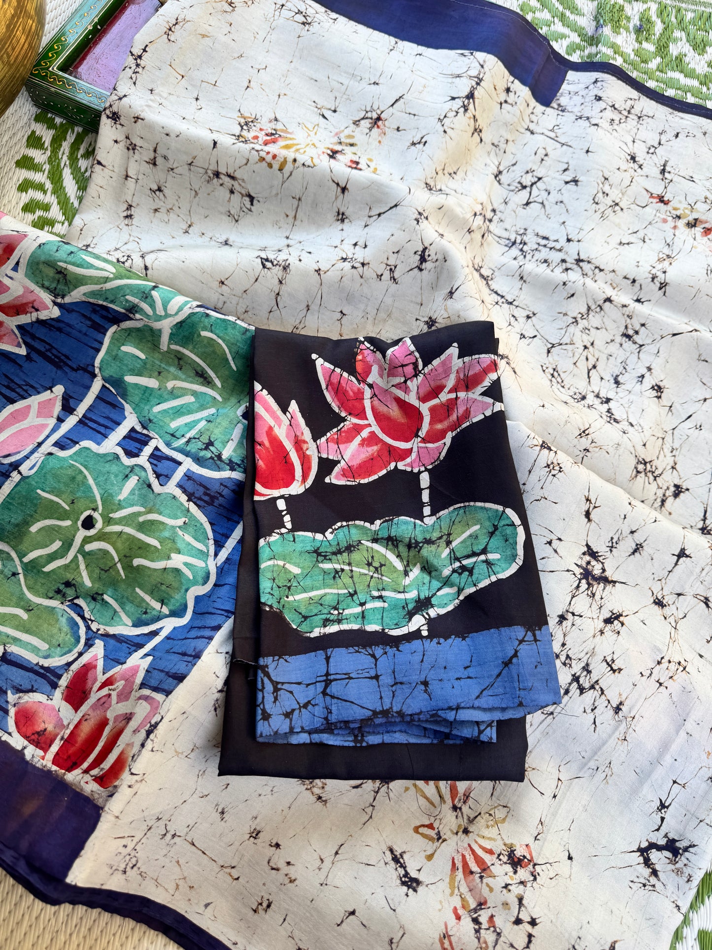 Batik on Mulberry Silk