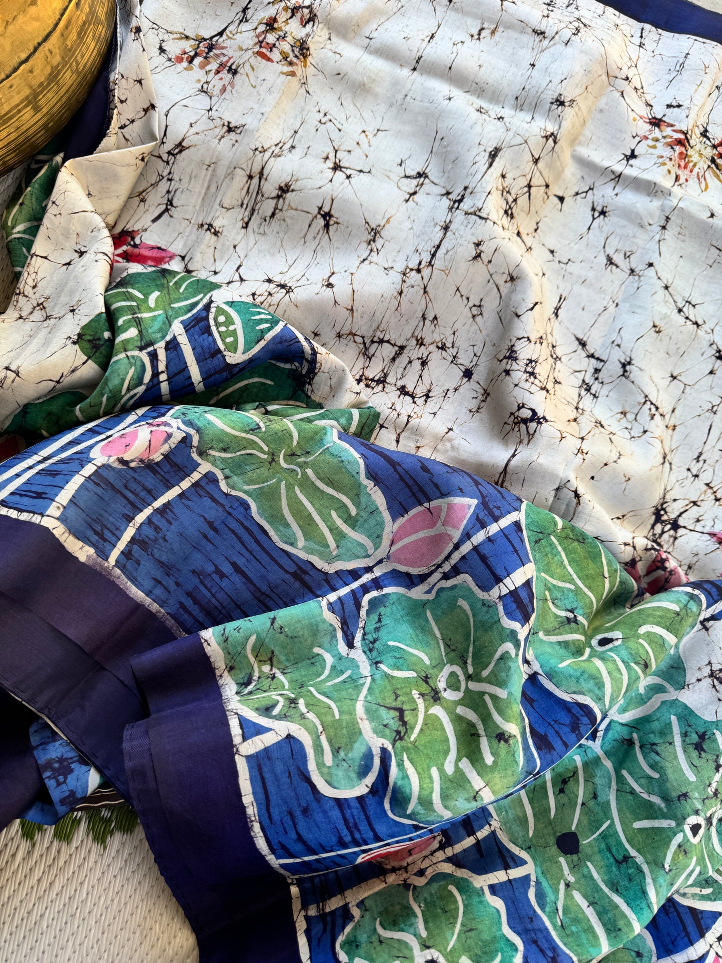 Batik on Mulberry Silk