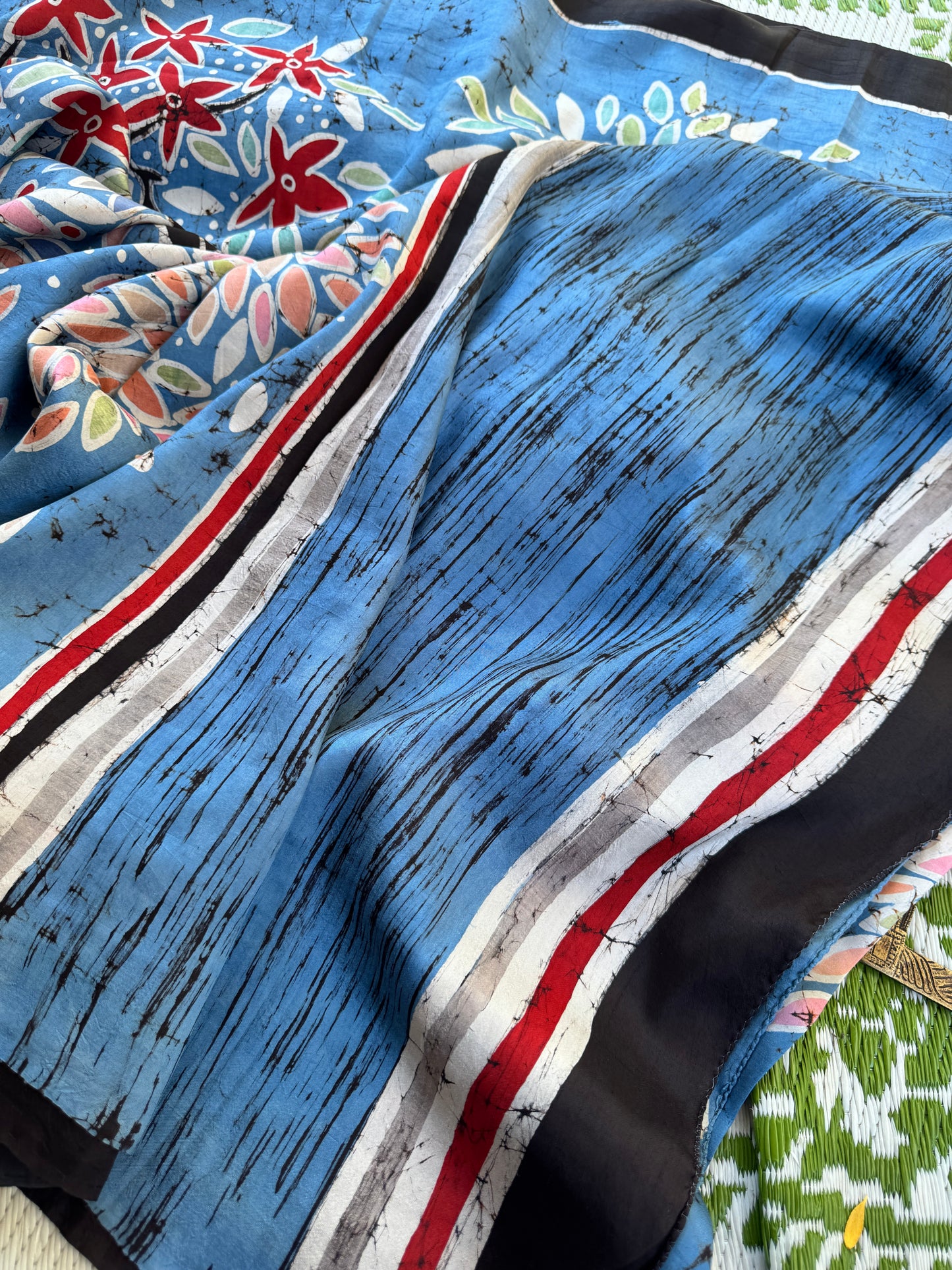 Batik on Mulberry Silk