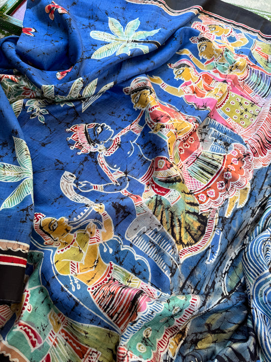 Batik on Mulberry Silk