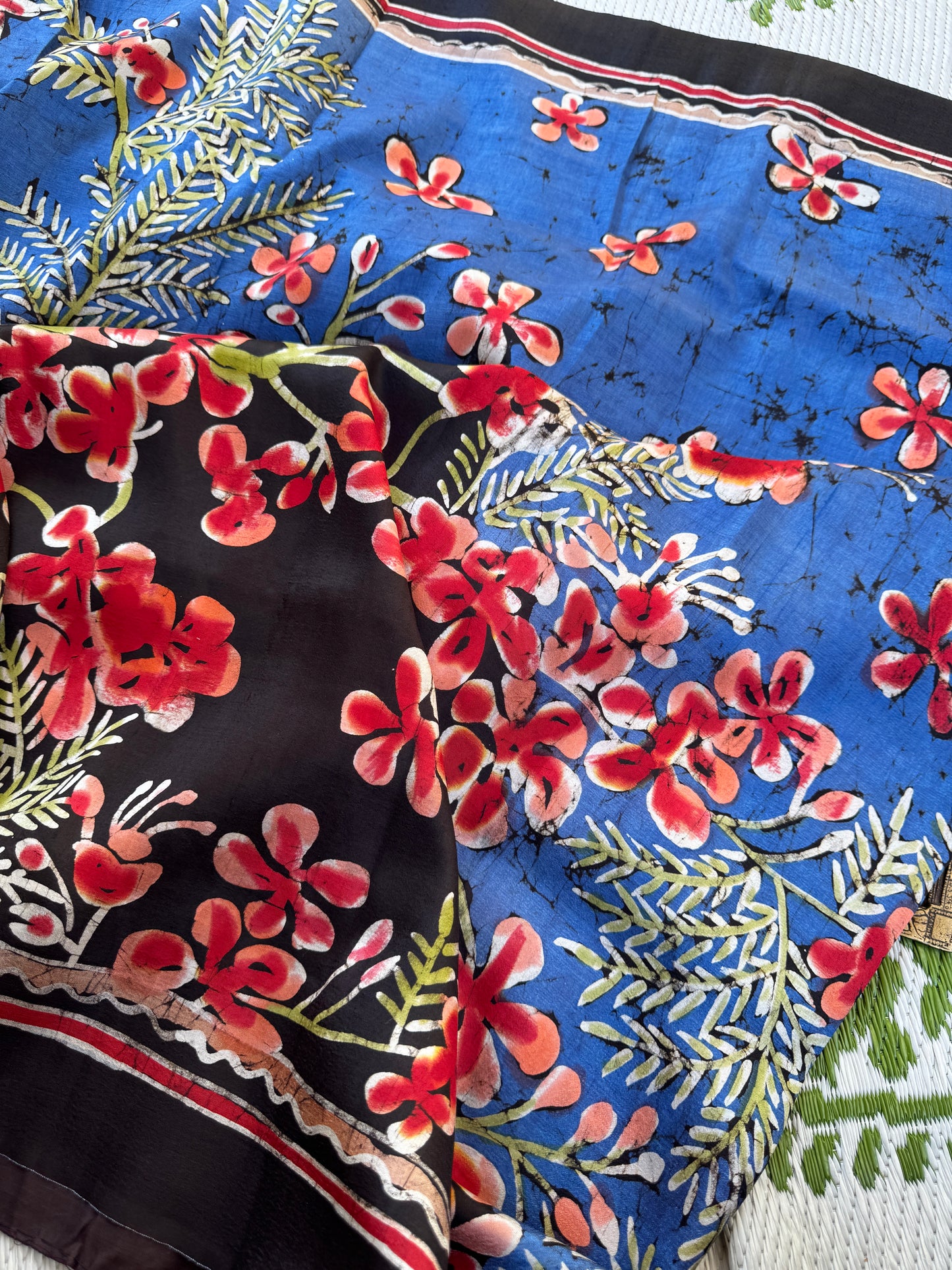 Batik on Mulberry Silk