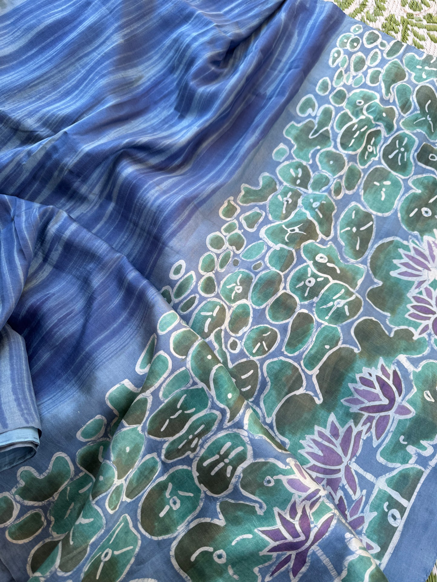 Batik on Mulberry Silk