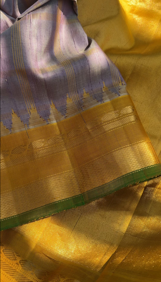Kuttu Gadwal Silk - Raw Silk