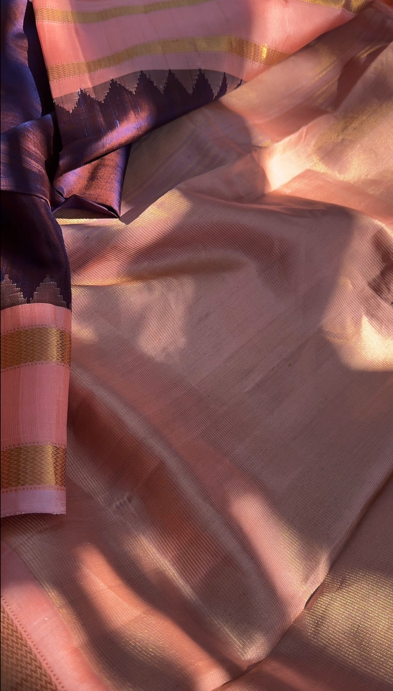 Kuttu Gadwal Silk - Raw Silk