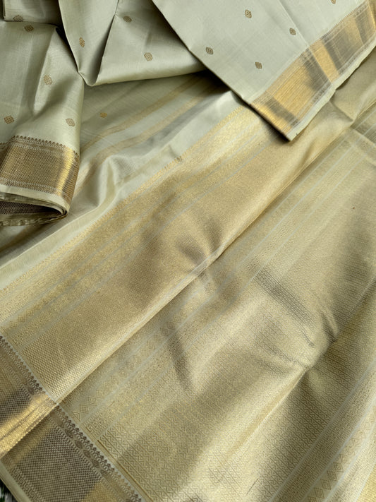 Pastel  green Kanjivaram  - Swara