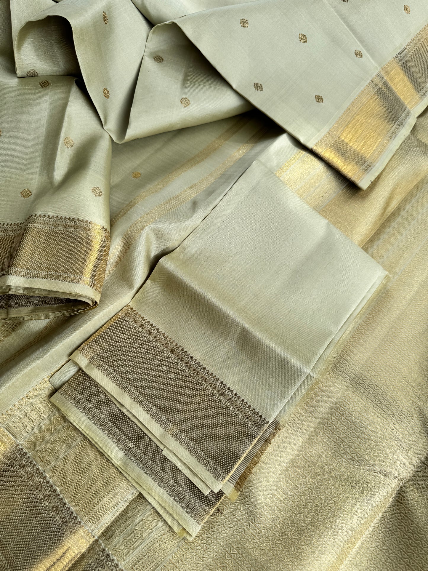 Pastel  green Kanjivaram  - Swara